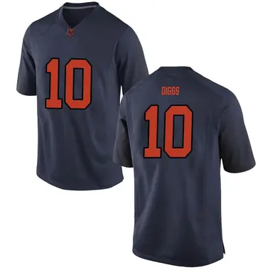 Men's Game Fadil Diggs Syracuse Orange Football College Jersey - Navy